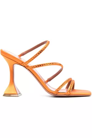 Amina Muaddi Naima crystal-embellished 105mm sandals