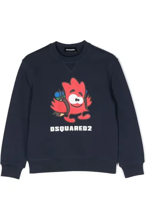 Dsquared2 Graphic-print cotton sweatshirt