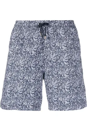 Sunspel Graphic-print swim shorts