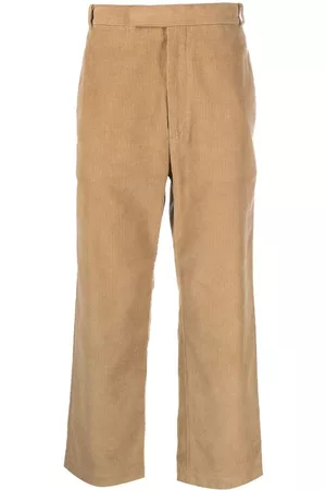 Christopher Nemeth Pleated Cropped Wool Trousers - Farfetch