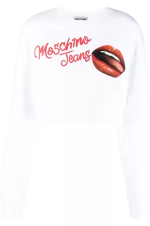 Moschino Logo-print cotton sweatshirt