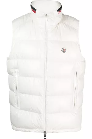Moncler Ouse logo-patch padded gilet