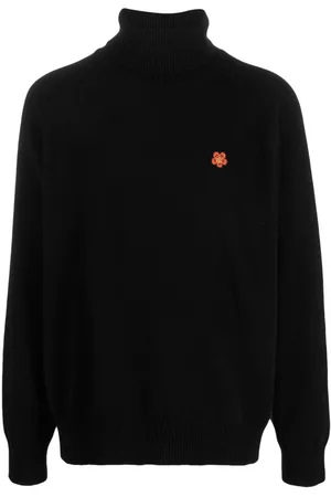 Kenzo Boke Flower-patch wool jumper