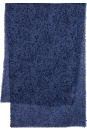 Etro Shaal-nur paisley-print scarf