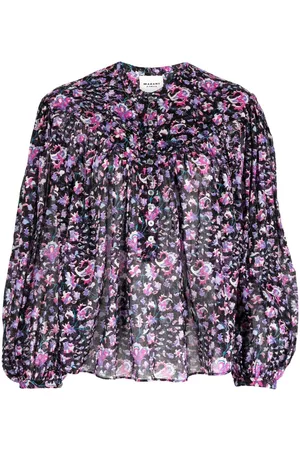 Marant Etoile Maria paisley-print cotton top