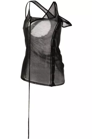 Hyein Seo Asymmetric semi-sheer top