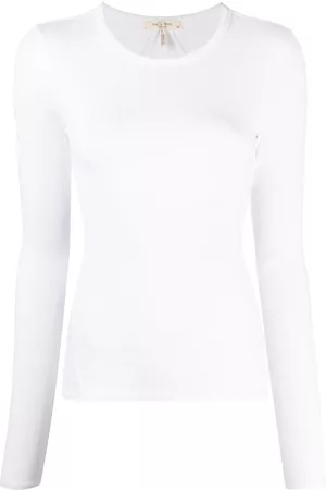RAG&BONE Long-sleeved organic-cotton top