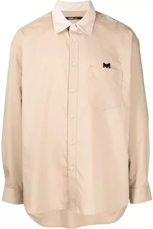 SONGZIO Patch-detail shirt