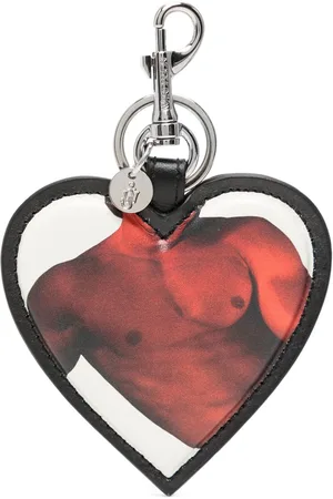 J.W.Anderson Heart-charm keyring