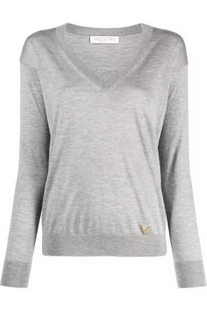 VALENTINO GARAVANI VGold V-neck jumper
