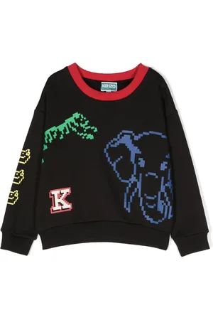 Kenzo Logo-print cotton sweatshirt