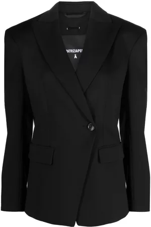 Patrizia Pepe Peak-lapels double-breasted blazer