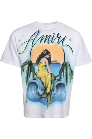 AMIRI Mermaid short-sleeved cotton T-shirt