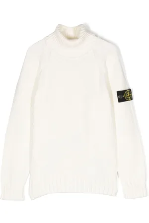 Stone Island Compass-badge roll-neck jumper