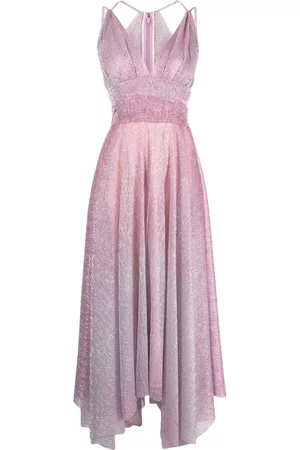 TALBOT RUNHOF Hoja1 ombré-effect lurex maxi dress