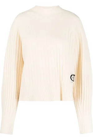 Twin-Set Ribbed-knit wool-blend jumper