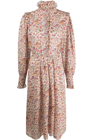 Marant Etoile Galoa cotton midi dress