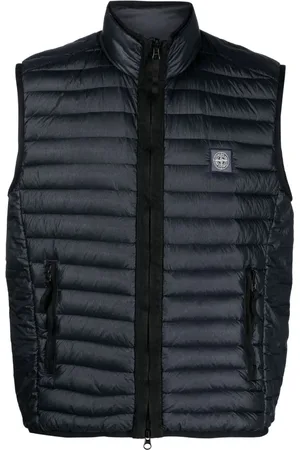Stone Island Compass-patch padded gilet