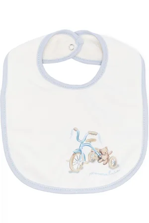 MONNALISA Graphic-print cotton bib