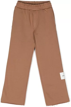 Msgm Logo-patch elasticated track pants