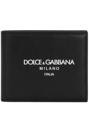 Dolce & Gabbana Logo-print leather wallet