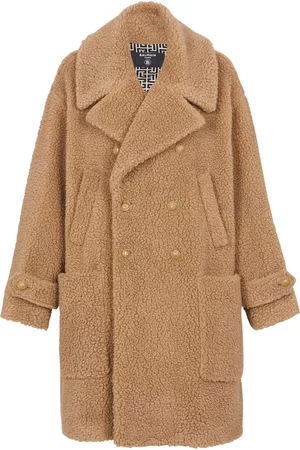 Balmain Notched-lapel double-breasted coat