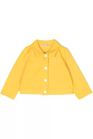 Liu Jo Rhinestone-embellished logo-print jacket