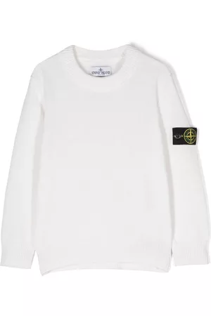 Stone Island Compass-badge crew-neck jumper