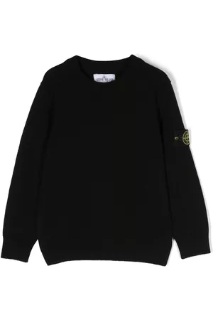 Stone Island Compass-badge crew-neck jumper
