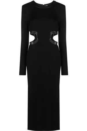 Staud Dolce cut-out midi dress