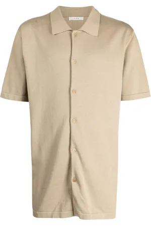 The Row Mael short-sleeves cotton top