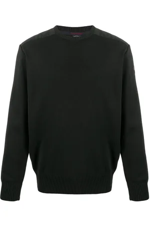 Paul & Shark Crew neck embroidered logo sweater