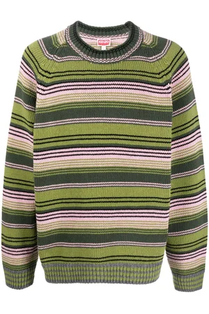 Kenzo Rue Vivienne striped wool jumper