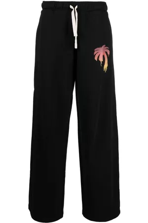 Palm Angels I Love PA wide-leg track pants