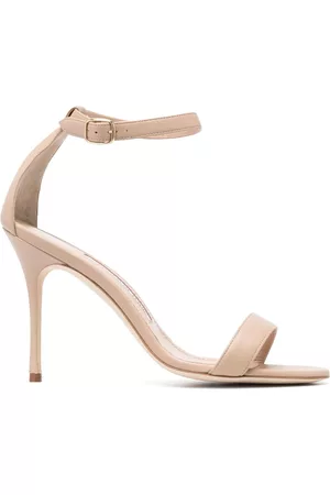 Manolo Blahnik Chaos 100mm leather sandals
