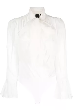 Pinko Particella pussy-bow collar shirt