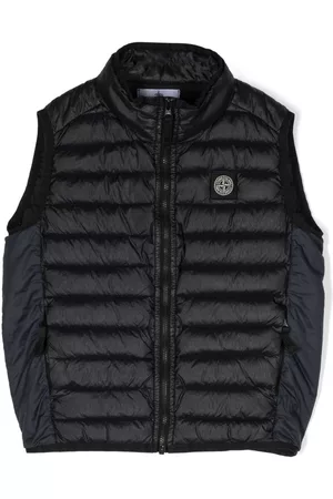 Stone Island Logo-patch padded gilet