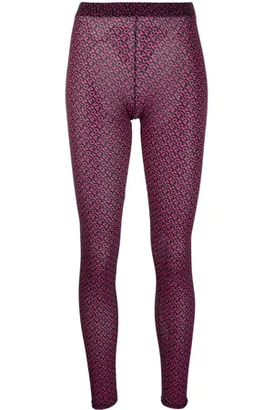 Pinko Logo-print pattern leggings