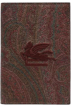Etro Paisley-print jacquard wallet