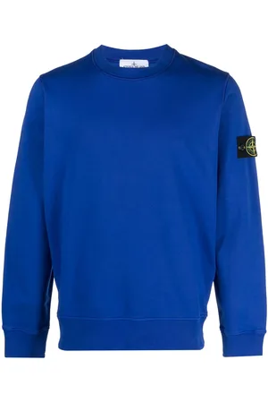 Stone Island Compass-patch crew-neck sweatshirt