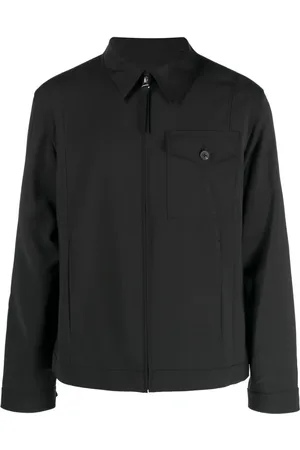 Helmut Lang Zip-up tailored shirt jacket