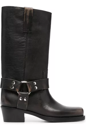 PARIS TEXAS Roxy 45mm leather cowboy boots
