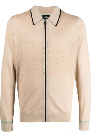 Paul Smith Fine-knit spread-collar cardigan