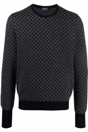 DRUMOHR Pattern-jacquard knit jumper