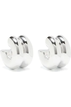 UNCOMMON MATTERS Billow sculpted-hoop earrings