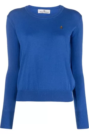 Vivienne Westwood Orb-embroidered cotton-cashmere jumper