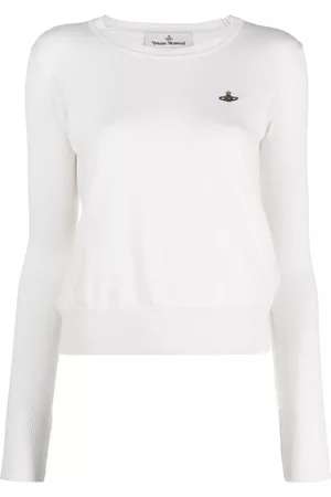 Vivienne Westwood Orb-embroidered cotton-cashmere jumper