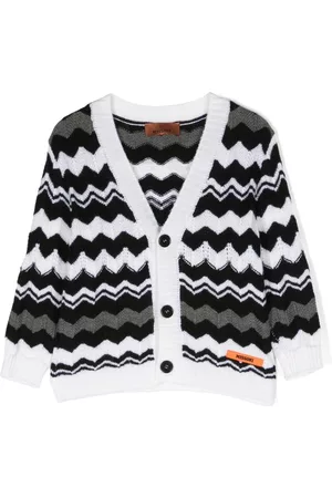 Missoni Zigzag intarsia-knit cardigan
