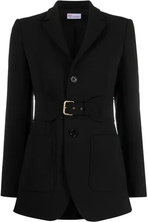 RED Valentino Belted single-breasted blazer