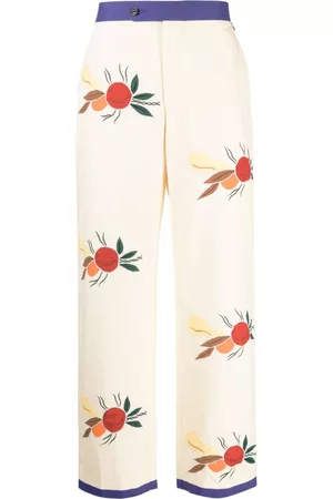BODE Patch-detail cropped trousers